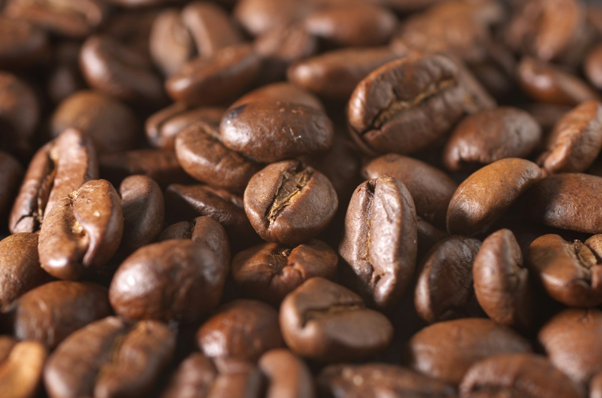 Premium whole bean coffee collection