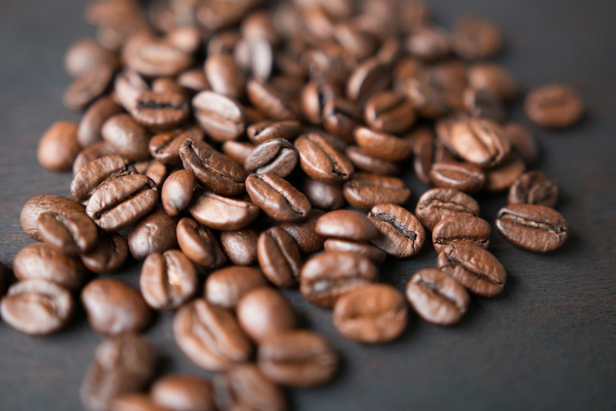 Ethiopian Yirgacheffe coffee beans
